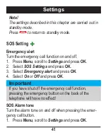 Preview for 45 page of Doro PRIMO 365 Operating Instructions Manual