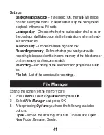 Preview for 45 page of Doro Primo 413 Operating Instructions Manual