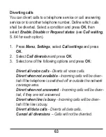 Preview for 67 page of Doro Primo 413 Operating Instructions Manual