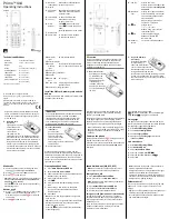 Предварительный просмотр 1 страницы Doro Primo 414 Operating Instructions