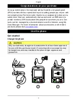 Preview for 4 page of Doro Secure 580 User Manual