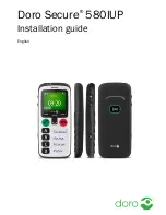 Doro Secure 580IP Installation Manual preview