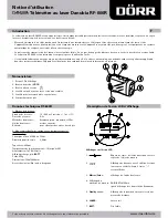 Preview for 9 page of Dorr Danubia RF-600R Instruction Manual