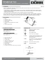 Preview for 8 page of Dorr Danubia RFS-700 Instruction Manual