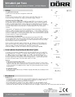 Preview for 9 page of Dorr Danubia RFS-700 Instruction Manual