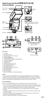 Preview for 9 page of Dorr DCF 50 wi Instruction Manual