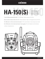 Preview for 1 page of Dorr HA-150 Instruction Manual