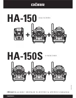 Preview for 32 page of Dorr HA-150 Instruction Manual