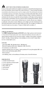 Предварительный просмотр 8 страницы Dorr PS-16737 Instruction Manual