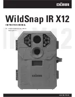 Preview for 1 page of Dorr WildSnap IR X12 Instruction Manual