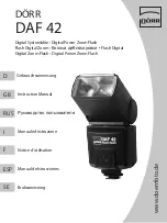 DÖRR DAF 42 Instruction Manual preview