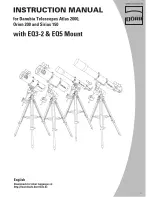 DÖRR Danubia Atlas 2000 Instruction Manual preview