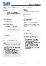 Предварительный просмотр 26 страницы DÖRR EcoGun 116 Operation Manual