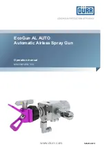 DÖRR EcoGun AL AUTO Operation Manual preview