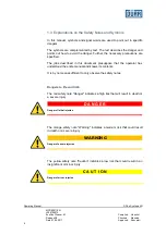 Preview for 6 page of DÖRR EcoGun Cleaner M Operating Instructions Manual