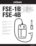 Предварительный просмотр 1 страницы DÖRR FSE-1B Instruction Manual