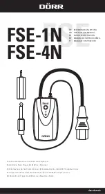 Предварительный просмотр 1 страницы DÖRR FSE-1N Instruction Manual