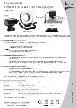 Предварительный просмотр 2 страницы DÖRR LED-12 Instruction Manual