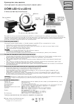 Предварительный просмотр 3 страницы DÖRR LED-12 Instruction Manual