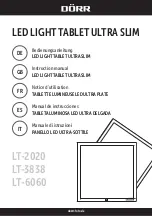 Предварительный просмотр 1 страницы DÖRR LT-2020 Instruction Manual