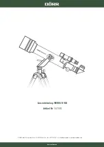 Предварительный просмотр 22 страницы DÖRR MERKUR 910 Instruction Manual