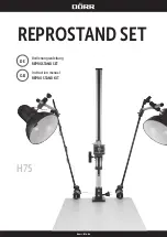 DÖRR REPROSTAND SET H75 Instruction Manual предпросмотр