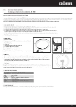 Предварительный просмотр 5 страницы DÖRR SL-45 User Manual