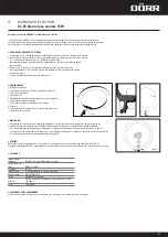 Предварительный просмотр 7 страницы DÖRR SL-45 User Manual