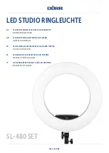 Предварительный просмотр 1 страницы DÖRR SL-480 SET Instruction Manual