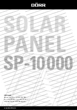 Preview for 24 page of DÖRR SP-10000 Instruction Manual