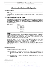 Предварительный просмотр 16 страницы Dorsch Mikrosystem VME-PROF-S Technical Manual