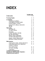 Preview for 2 page of DORSEY Benchmark 14H Operator'S Manual