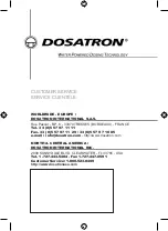 Preview for 18 page of dosatron D 07 RE 125 Owner'S Manual