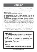 Preview for 3 page of dosatron D 20 GL 2 Owner'S Manual