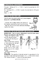 Preview for 18 page of dosatron D 20 GL 2 Owner'S Manual