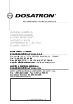 Preview for 4 page of dosatron D 20 S Owner'S Manual