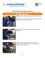 Preview for 1 page of dosatron D128R Service Manual