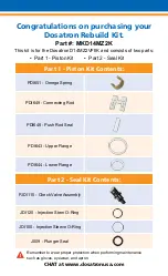 Preview for 2 page of dosatron D14MZ2VFIIK Instructions Manual