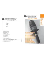 Preview for 1 page of dosatron D3 GL 10 Owner'S Manual