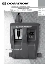 dosatron D30 GL 02 Owner'S Manual preview