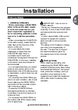 Preview for 10 page of dosatron D30 GL 02 Owner'S Manual