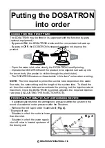 Preview for 19 page of dosatron D30 GL 02 Owner'S Manual