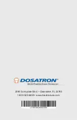 Preview for 24 page of dosatron D40MZ3000 Manual