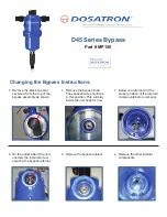 dosatron D45 Series Quick Start Manual preview