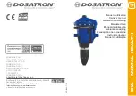 Preview for 1 page of dosatron DIA 2F Owner'S Manual