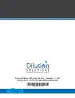 Preview for 16 page of dosatron Dilution MDE0110MF1.5KIT Manual