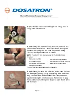 Preview for 3 page of dosatron DM11F Troubleshooting Manual