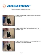 Preview for 4 page of dosatron DM11F Troubleshooting Manual