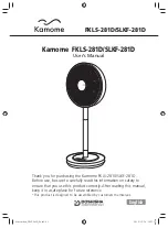 DOSHISHA Kamome FKLS-281D User Manual preview