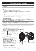 Preview for 11 page of DOSHISHA Kamome FKLT-302DHK User Manual